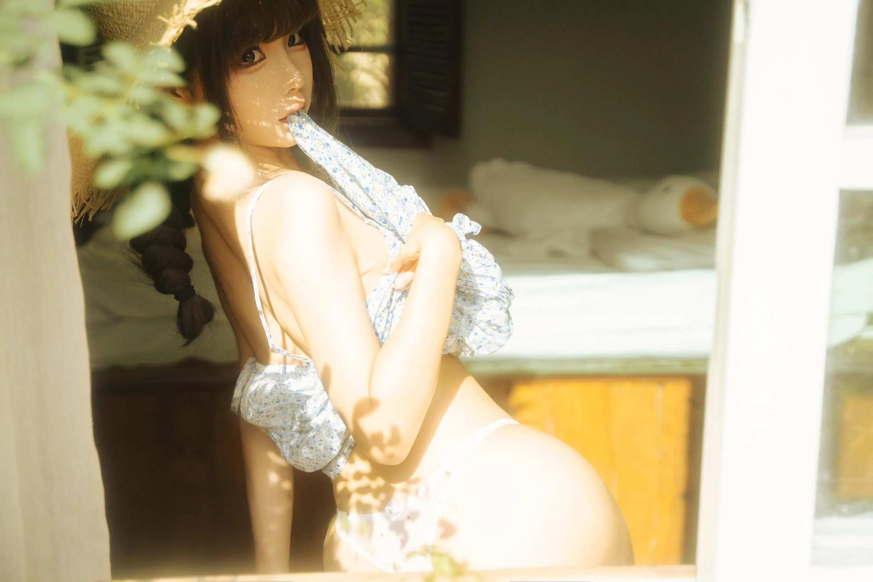 蠢沫沫 – NO.259 《晾衣服》 [88P]插图5